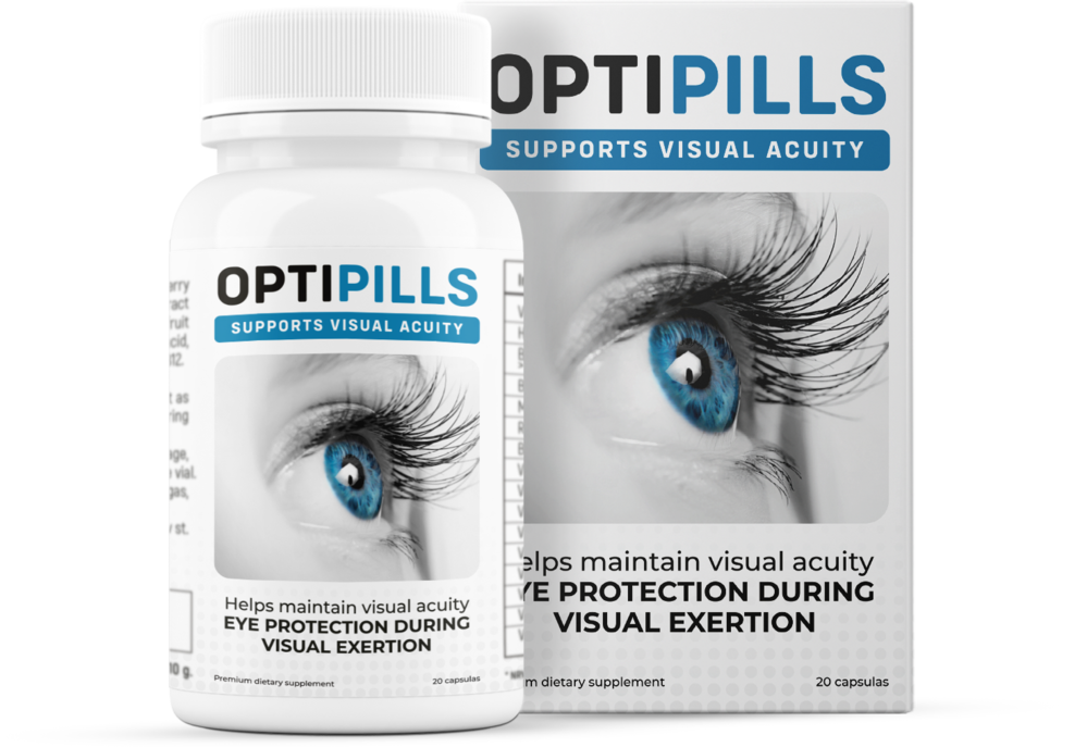 OptiPills - Integratore naturale per il supporto quotidiano alla salute visiva e al benessere degli occhi
